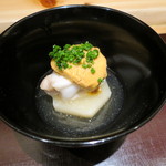 神保町 傳 - 鮟鱇と鮟肝の煮物