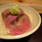 神保町 傳 - 黒毛和牛の炊き込み出汁ご飯2