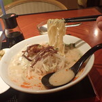 超級広東麺 - 担々麺（麺）