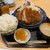とんかつ 和栗 - 料理写真:上ロースカツ定食200ｇ(ご飯大盛り)