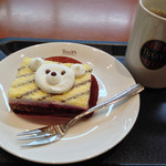 タリーズコーヒー - '13.12来店
            ムースケーキとコーヒー。