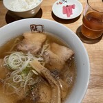 kitakatara-membannai - 喜多方ラーメン　820円　無料半ライス