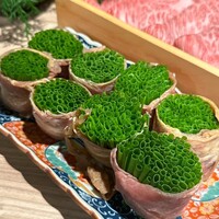 黄金出汁しゃぶと江戸前寿司 肉のあさつ 梅田お初天神店 - 