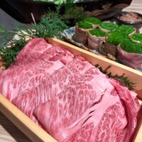 黄金出汁しゃぶと江戸前寿司 肉のあさつ 梅田お初天神店 - 