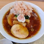中華そば 深緑 - 極上かつお節の中華そば(バラ)(1250円)