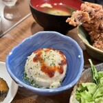 食堂居酒屋 どいちゃん - ポテサラにソース！！