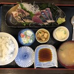 Uoine - 紀州産初鰹のタタキ定食