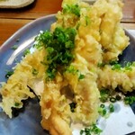 くろしお - せせりの天ぷら