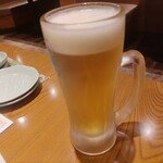 海鮮居酒屋 はなの舞 - 生ビール