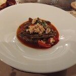 Nonna Nietta - 大津港のシャコとナスの皮を練りこんだチカテッリ