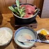 割烹旅館　おかもと - 牛鍋定食