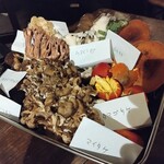 Nonna Nietta - 本日のコースで使用するキノコ