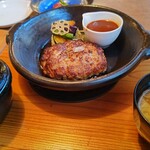 レストランHAMA - ハンバーグステーキセット@1496円