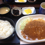 Tonkatsu Yashi - ミンチカツ定食