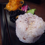 Paul - 雑穀ライス、ひじき、人参マリネ