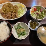 Roppou Hachibei - 日替わり定食【油淋鶏】 980円