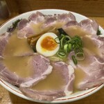 Sanuki Ramen Hamando - 白湯チャーシュー増しです☆　2024-0409訪問