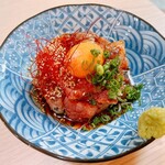 Motsuyaki Kouken - 炙りハラミユッケ