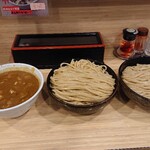 隆勝 - カレーつけ麺大盛と替玉