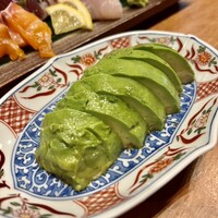 御茶ノ水 TEN - アボカドの蕎麦つゆ漬け