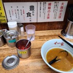 せい家 武蔵境店 - スープの残り汁には追い紅生姜を！