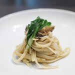 Osteria il Mosto - 志摩産鮑 鮑の肝と魚醤のソース☆