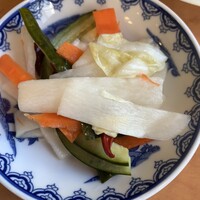 横浜中華街 北京飯店 - いろどり野菜の酢漬け