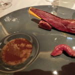 レストラン ラ フィネス - 宮城県産青首鴨のロースト　赤ワインソース