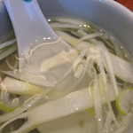 ねぎし - テールスープ