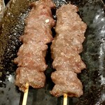 もつ焼き 涌谷 - ハツ　250円/本