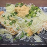 Echigo Kanouya - 栃尾のジャンボ油揚げ焼きハーフ
