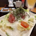 のみくいところ 尚 - マグロの山かけサラダ