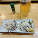 魚三酒場 常盤店 - あじ刺