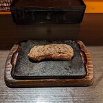 やっぱりステーキ - やっぱりステーキ(ミスジステーキ)120g サラダ・スープ・ご飯食べ放題SET ¥1,390-