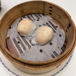 中国料理 桃花林 - エビ蒸し餃子