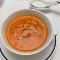 中国料理 桃花林 - カニの卵入りフカヒレスープ