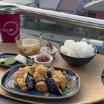This is Me Kitchen - 大豆ミート唐揚げとナスのみぞれ煮定食