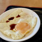 マルナカ中国麺飯食堂 - ハムエッグ