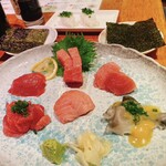 カフェ・ド・ノヴァ - 刺身盛り①