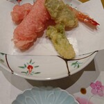 春日ホテル - 海老桜天麩羅