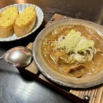 甲州煮こみ屋 - 牛もつ煮こみ 580円