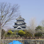 喫茶室 八十六温館 - 別の日の松本城