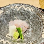 日本料理 研野 - お造りは珍しくメバル