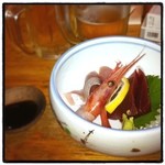 味の店 スズラン - 2011.09.25
      2,000円のお任せコースだったかな？
      『おさしみ』