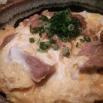 割鮮　岡 - 柚庵づけの鶏肉と、親子丼の味付けが、ちょっと合わなかったような