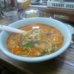 ふく鳥 - ユッケジャンラーメン