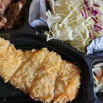 とんかつ 王龍 - ランチとんかつ定食150㌘
