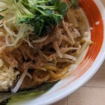 武蔵野アブラ學会 - 特濃油そば大盛