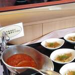 ベイクオーレ - かじきのたたきいちごドレッシング