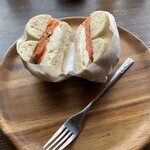 VANITOY BAGEL - スモークサーモンクリームチーズベーグル　650円